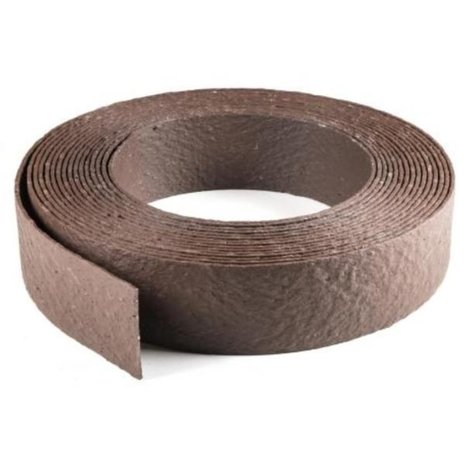 Ekoboard randafwerking 14 cm x 25 meter - Bruin Cortenstaal