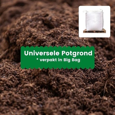 Universele potgrond in big bag verpakt 